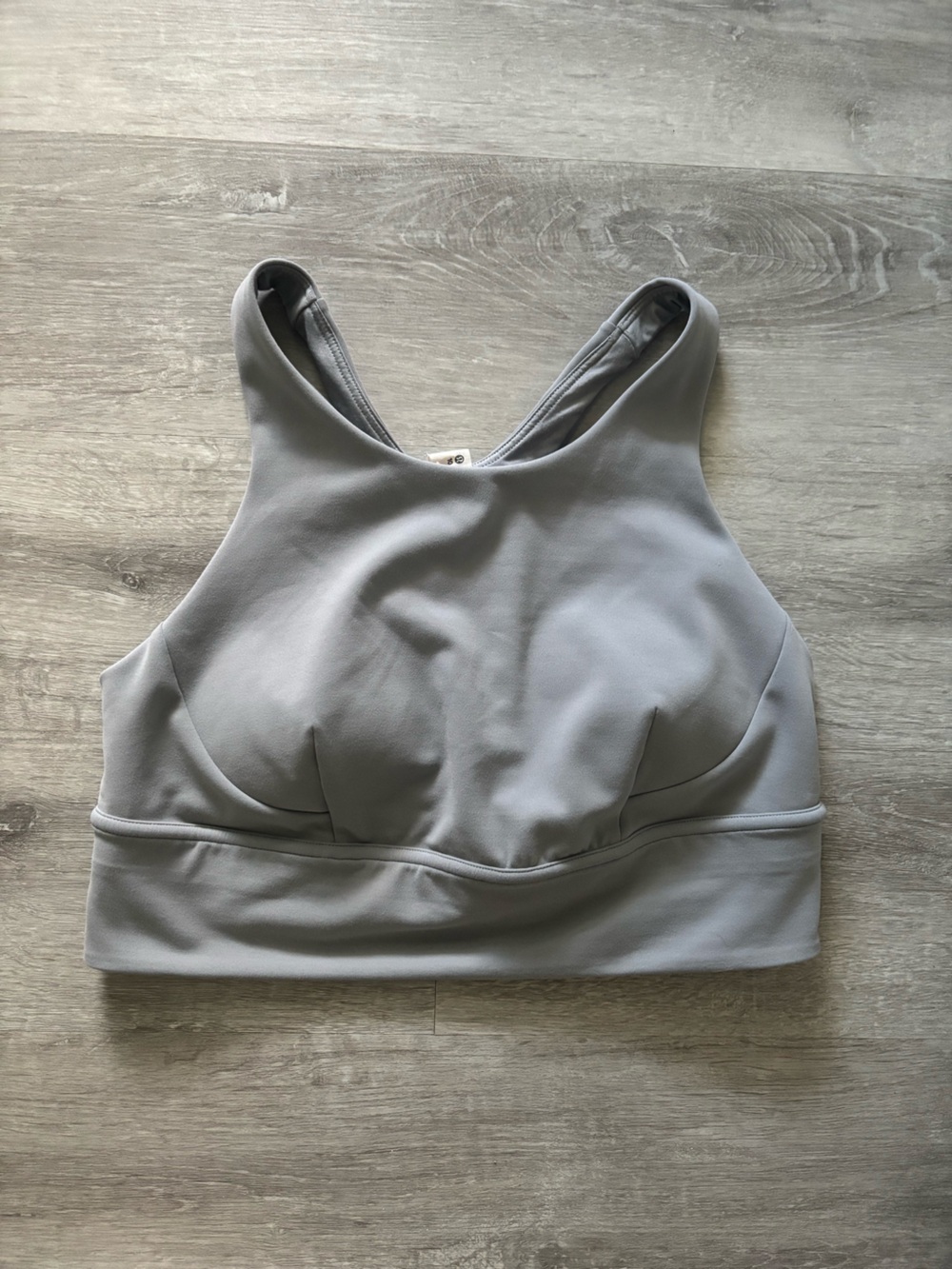 lululemon Light Gray Sports Bra